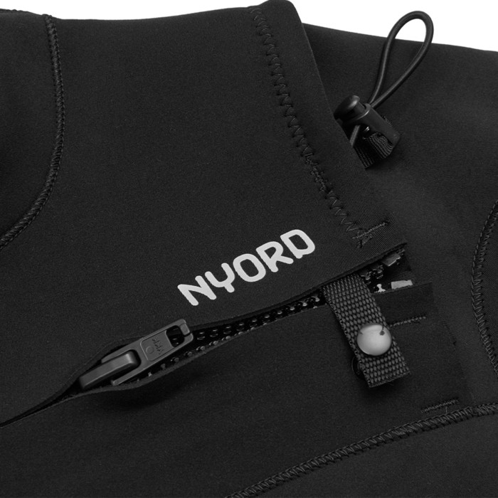 2025 Nyord Womens Furno 3/2mm Chest Zip GBS Wetsuit N04AA00015 - Black